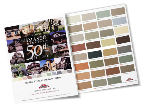 Request an Imasco Stucco Color Chart